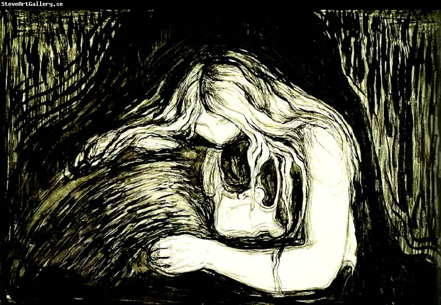Edvard Munch vampyr